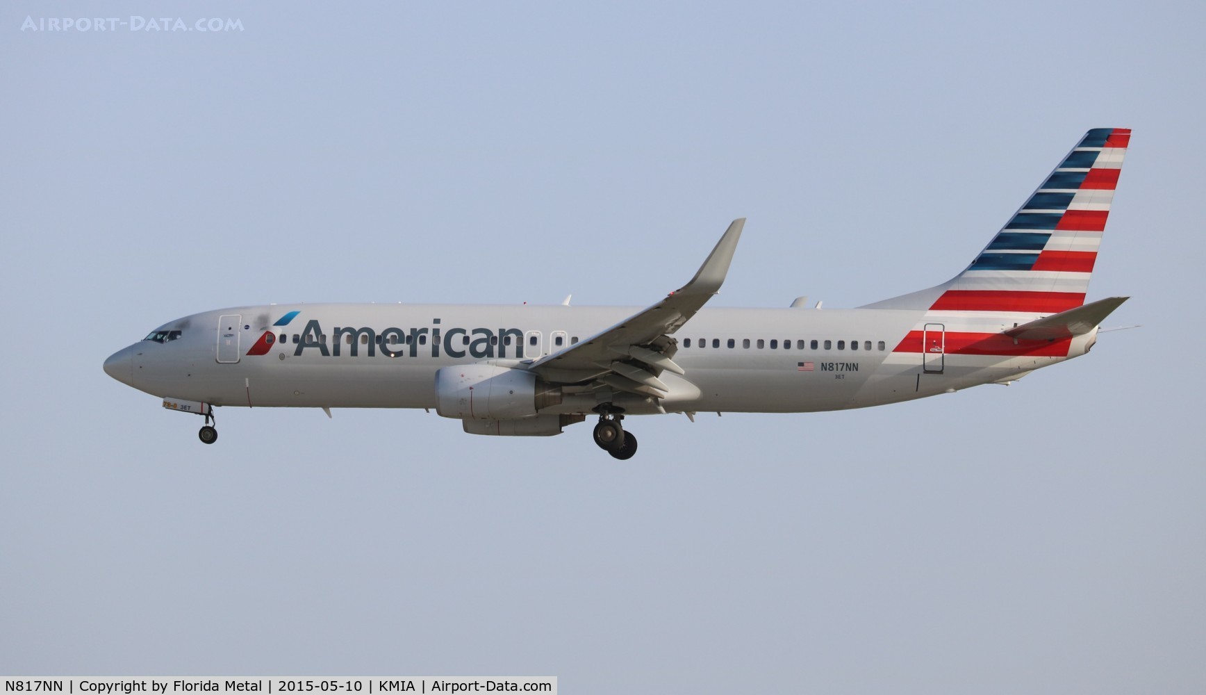 N817NN, 2009 Boeing 737-823 C/N 29558, American 737-823
