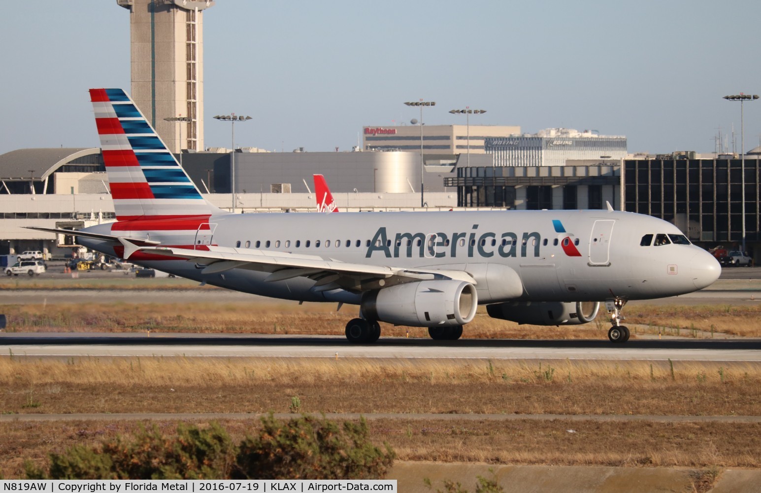 N819AW, 2000 Airbus A319-132 C/N 1395, American