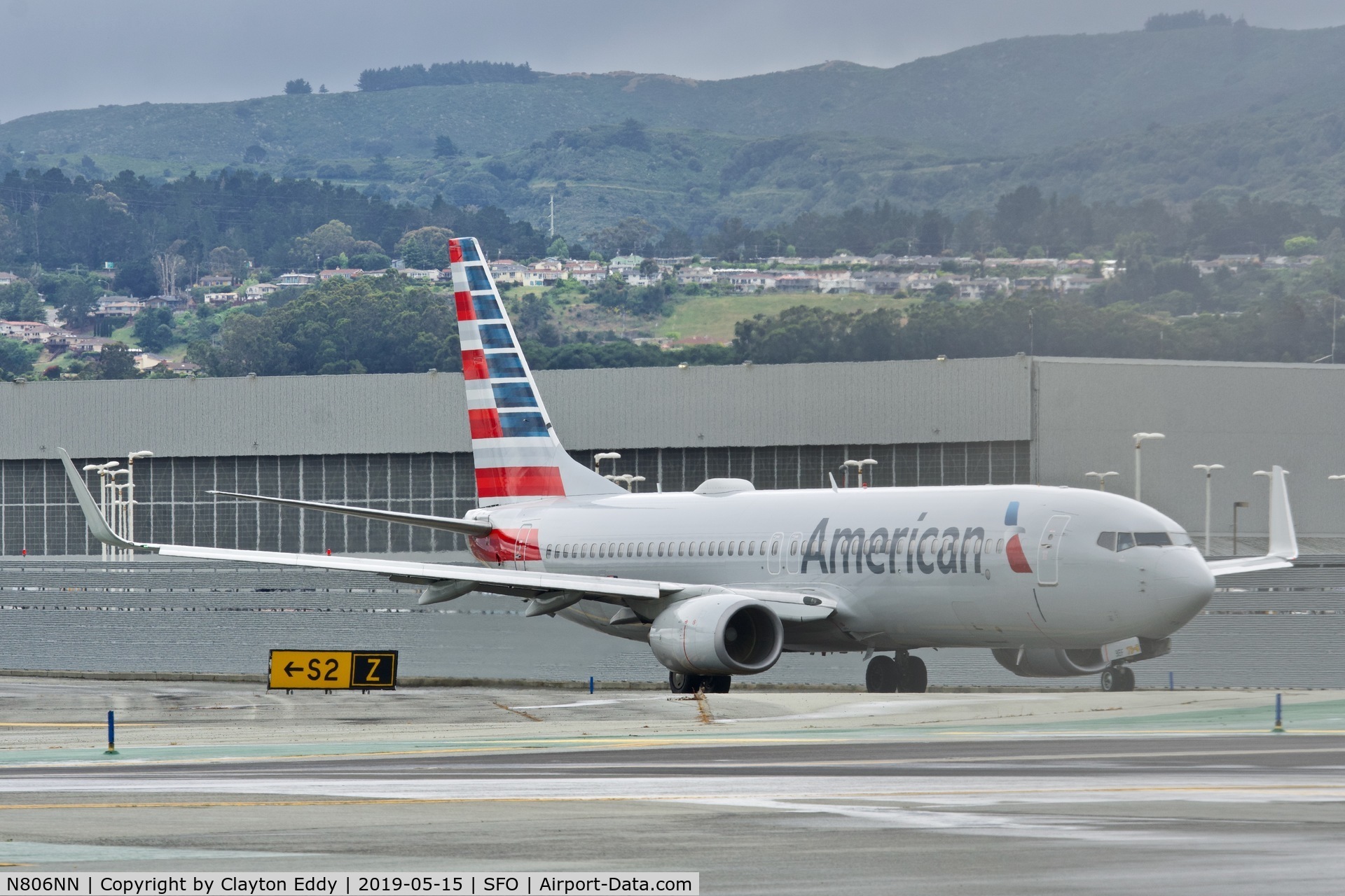 N806NN, 2009 Boeing 737-823 C/N 29561, SFO 2019.