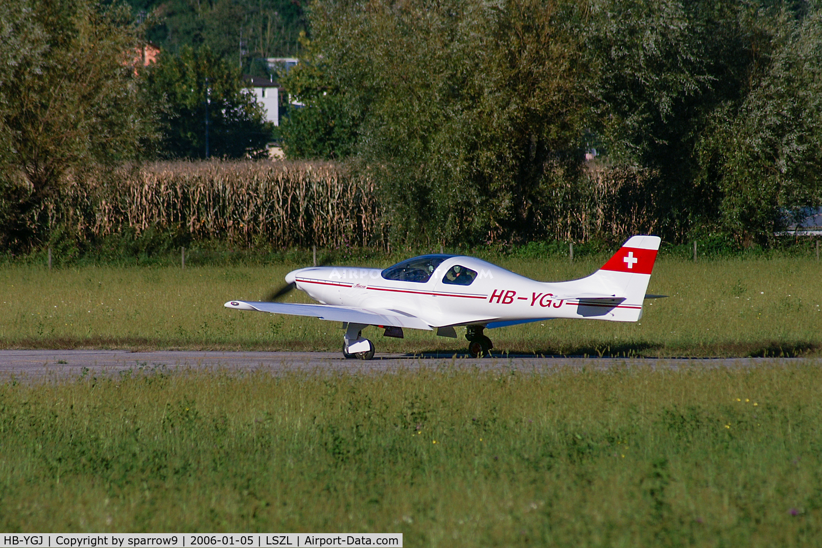 HB-YGJ, 1996 Lancair 235 C/N 227, Locarno-Magadino