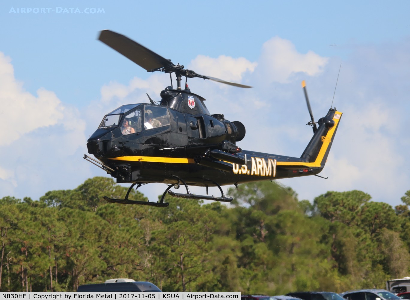 N830HF, 1966 Bell AH-1F C/N 66-15283, AH-1F