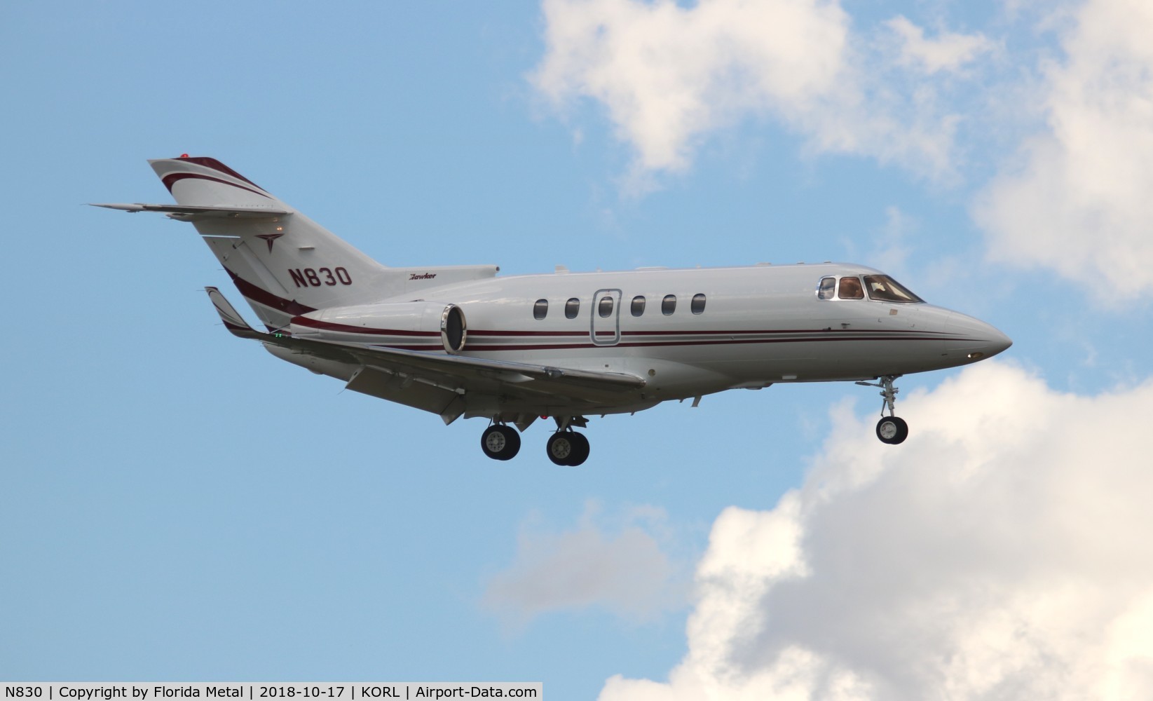 N830, 2006 Raytheon Hawker 850XP C/N 258782, Hawker 850XP