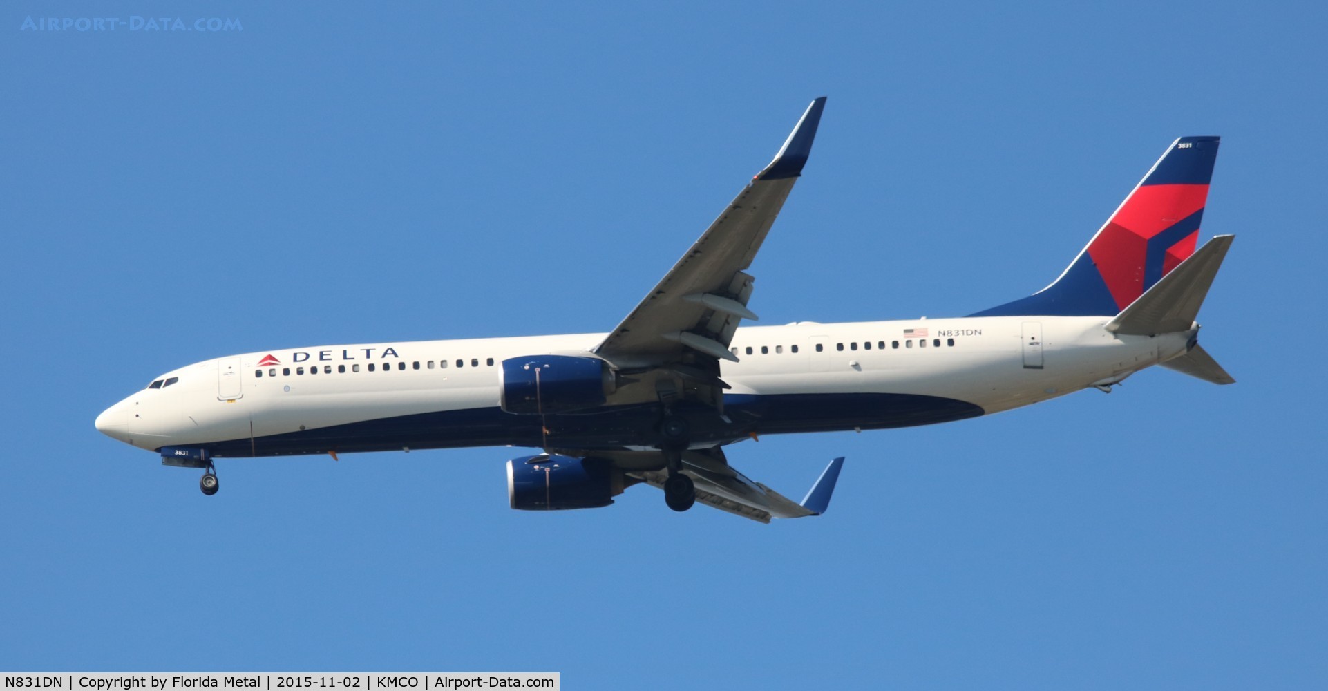 N831DN, 2014 Boeing 737-932/ER C/N 31942, Delta 737-932