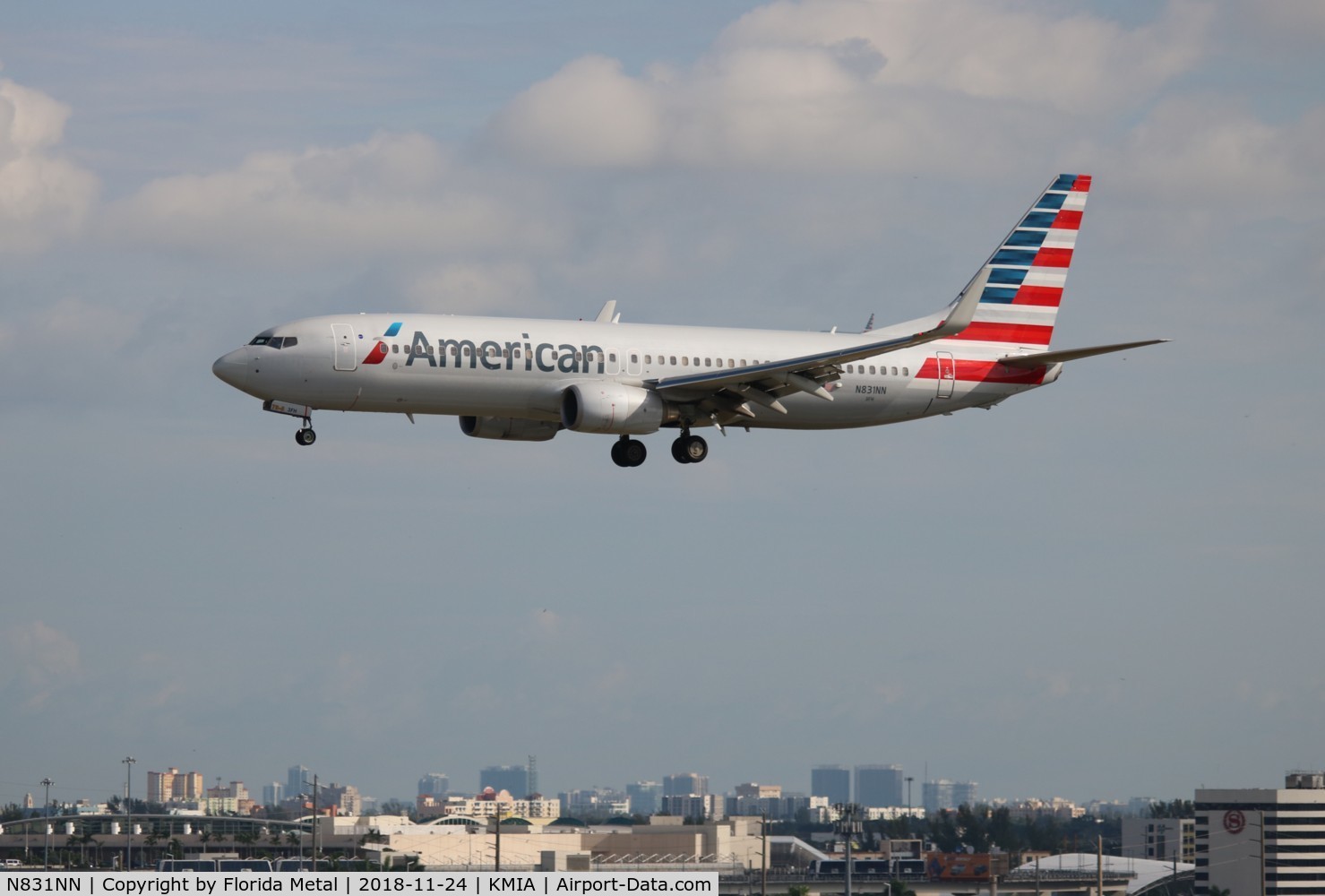 N831NN, 2010 Boeing 737-823 C/N 33211, American 737-823