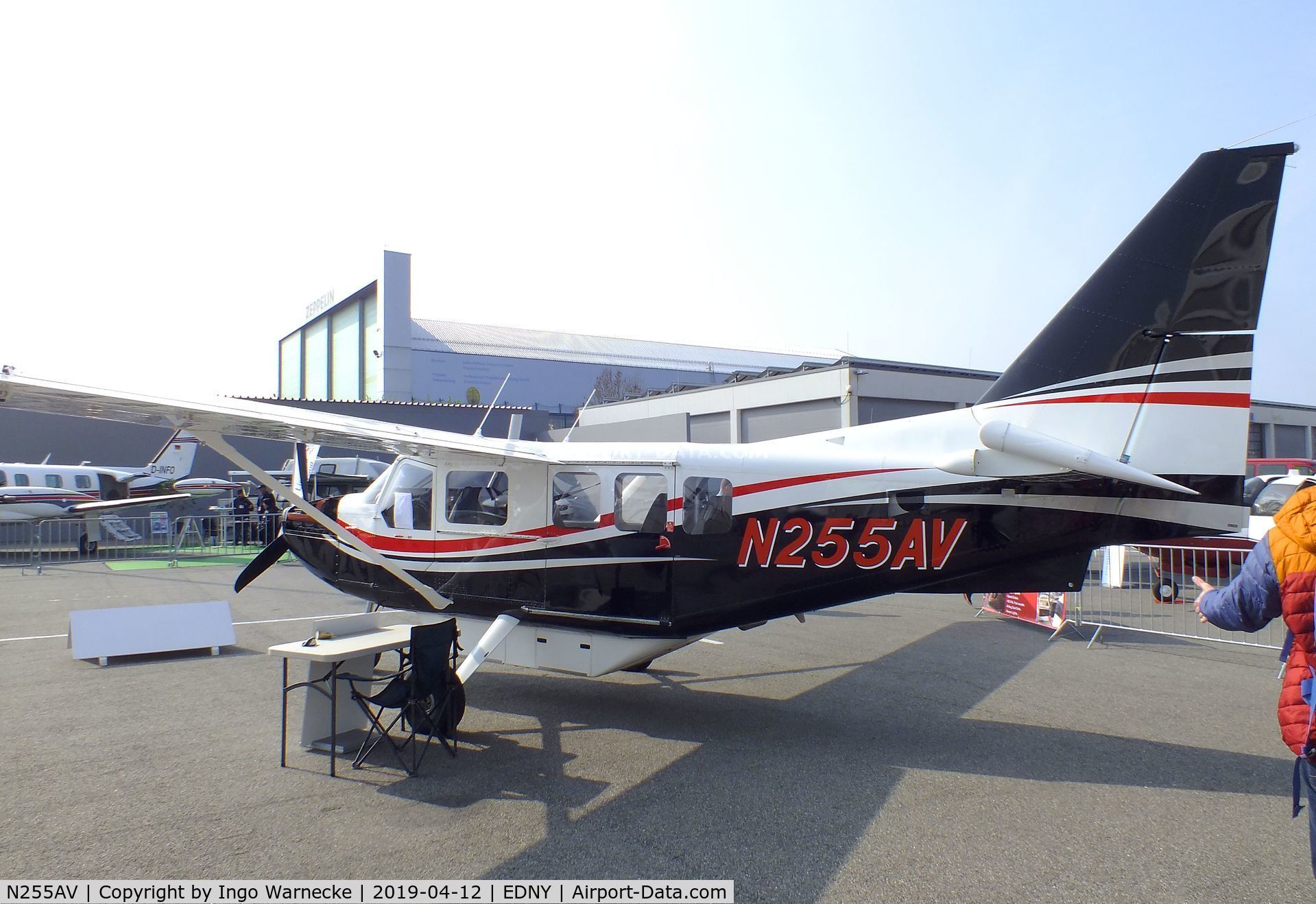 N255AV, 2015 GippsAero GA-8-TC320 Airvan C/N GA8-TC-320-15-215, GippsAero GA-8-TC320 Airvan at the AERO 2019, Friedrichshafen