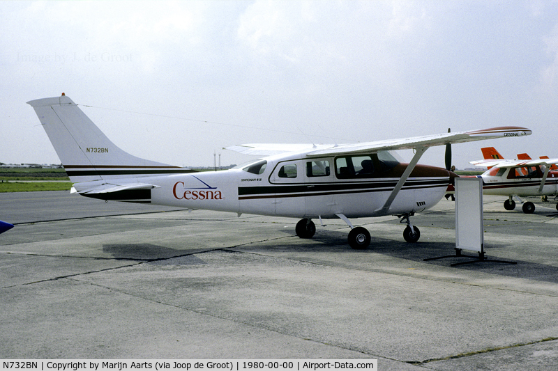 N732BN, Cessna U206G Stationair 6 Stationair C/N U206-04653, probably taken on delivery to France.