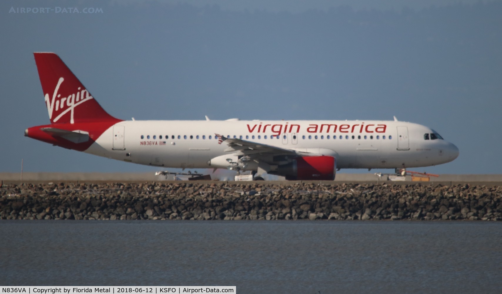 N836VA, 2010 Airbus A320-214 C/N 4480, Virgin America