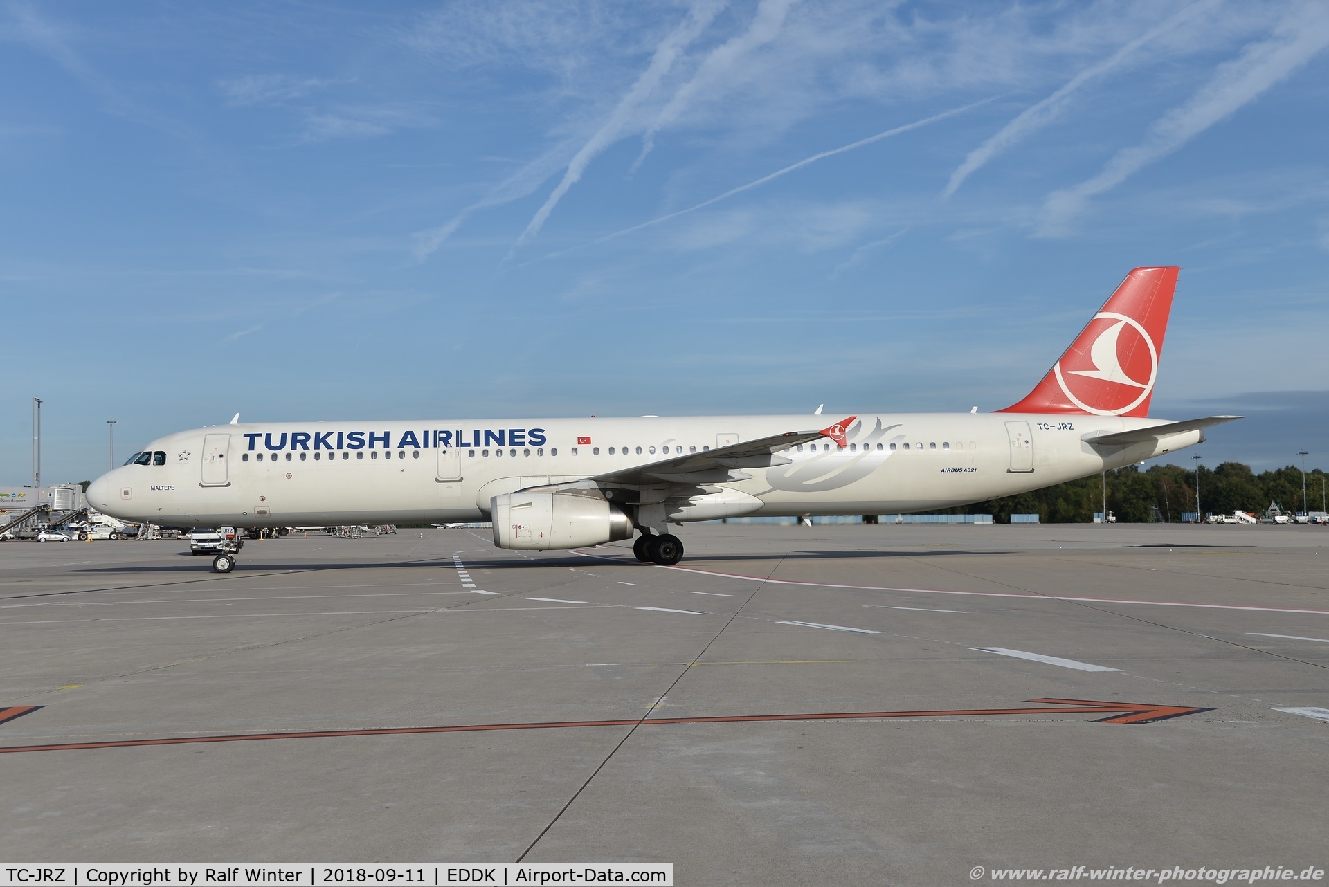 TC-JRZ, 2012 Airbus A321-231 C/N 5118, Airbus A321-231 - TK THY THY Turkish Airlines 'Maltepe' - 5118 - TC-JRZ - 11.09.2018 - CGN