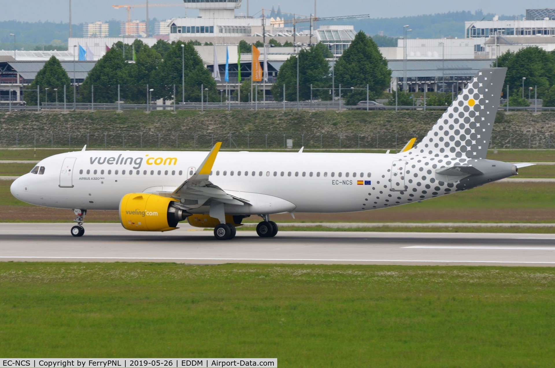 EC-NCS, 2019 Airbus A320-271N C/N 8818, Departure of Vueling A320N