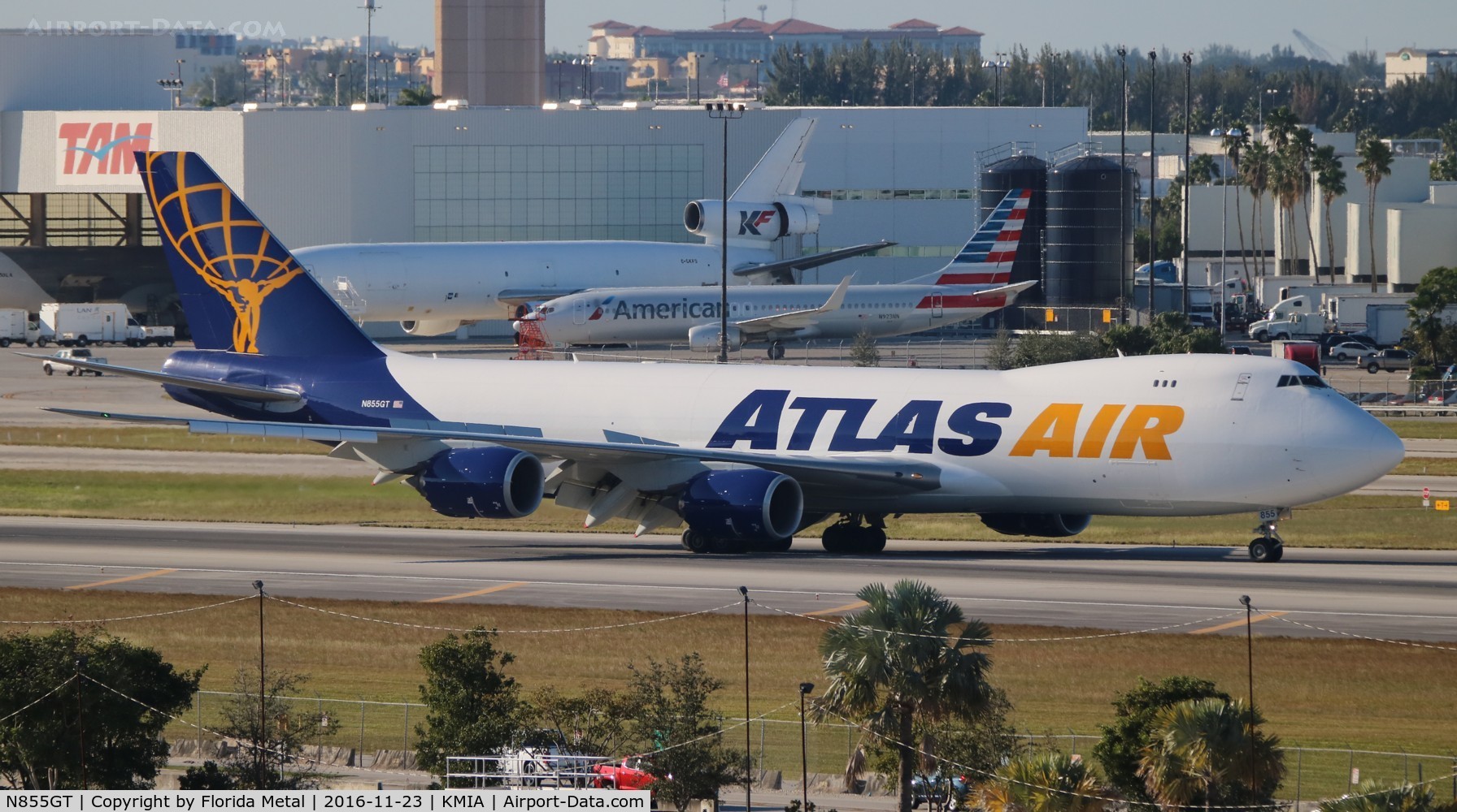 N855GT, 2013 Boeing 747-87UF C/N 37567, Atlas Cargo