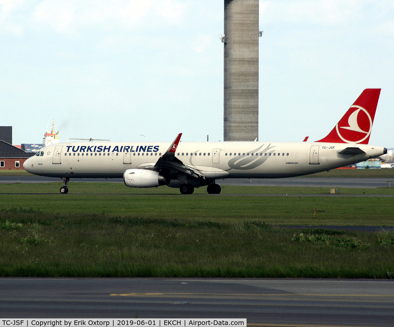 TC-JSF, 2013 Airbus A321-231 C/N 5465, TC-JSF landed rw 22L