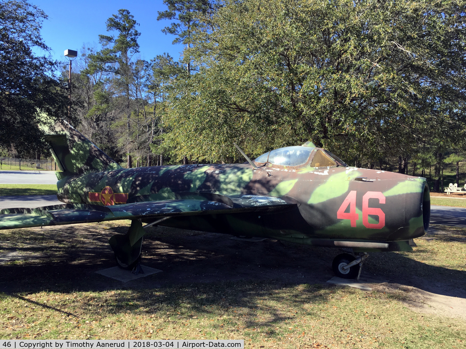 46, Mikoyan-Gurevich MiG-17A C/N 1589, 46, Mikoyan-Gurevich MiG-17A, C/N: 1589