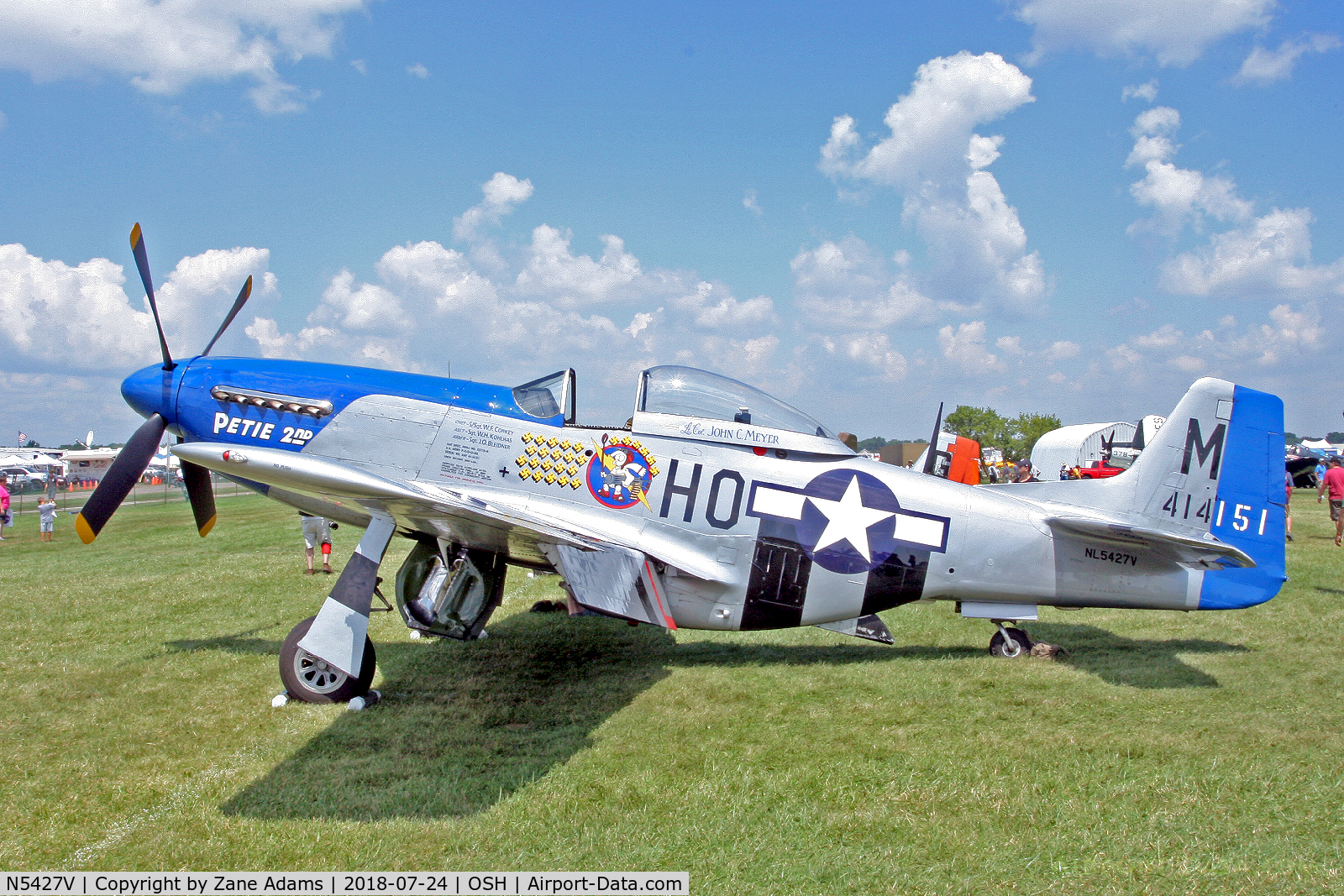 N5427V, 1944 North American F-51D Mustang C/N 44-72942, At the 2018 EAA AirVenture - Oshkosh, Wisconsin