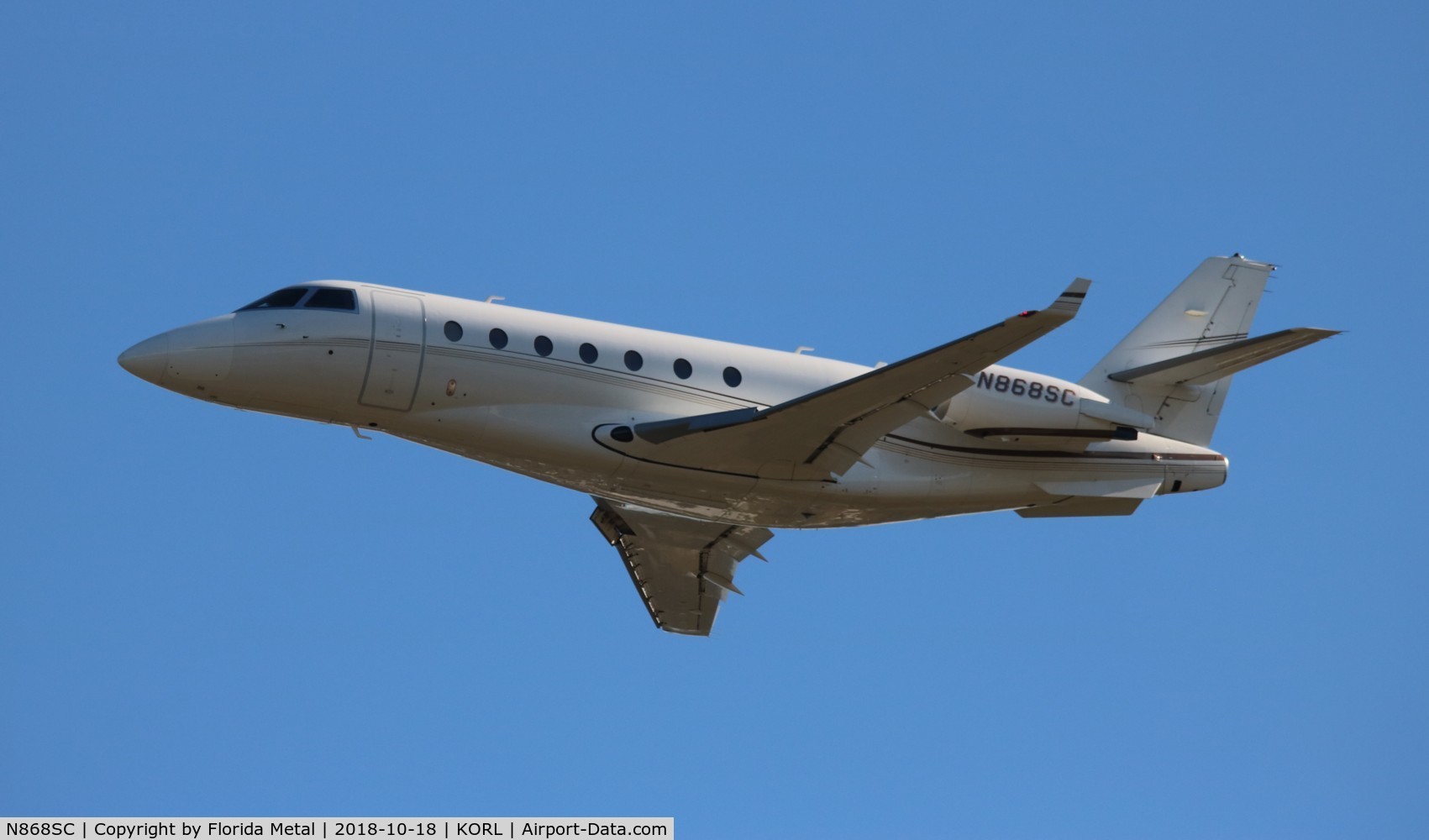 N868SC, 2009 Israel Aerospace Industries Gulfstream 200 C/N 232, Gulfstream 200