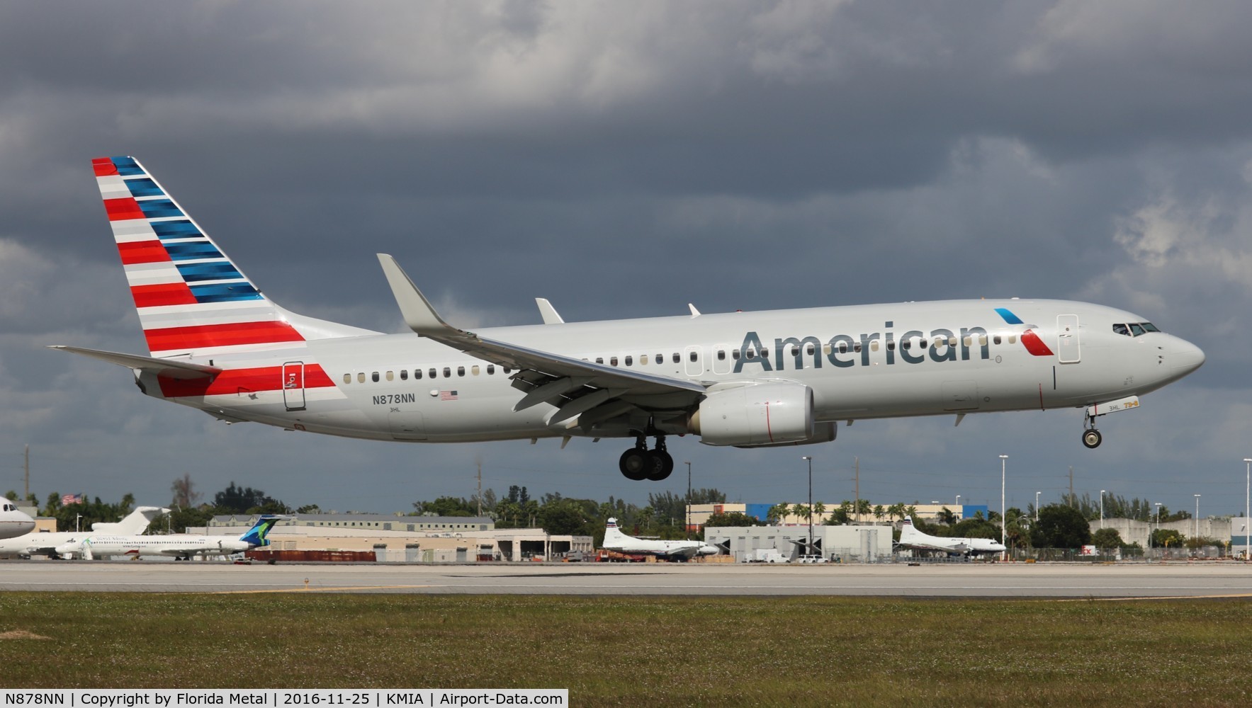 N878NN, 2011 Boeing 737-823 C/N 40768, American 737-823