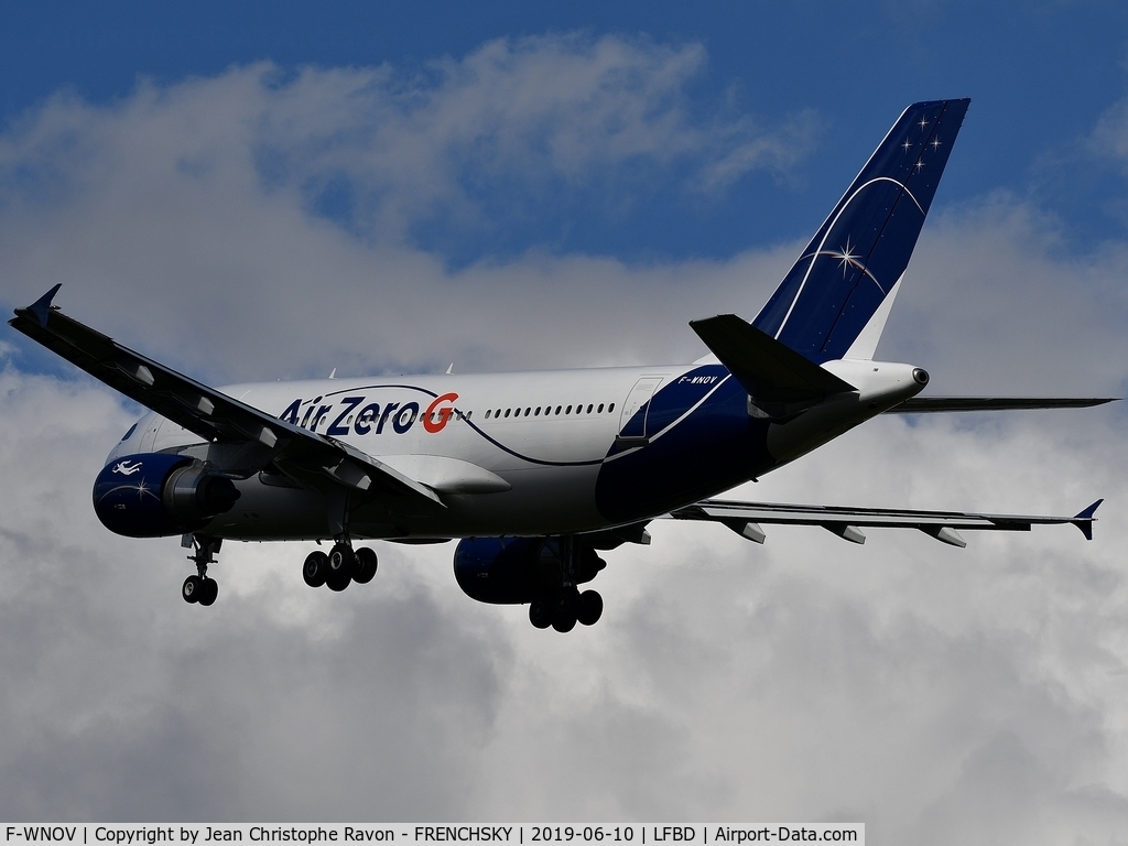 F-WNOV, 1989 Airbus A310-304ET C/N 498, new colors for ZERO G