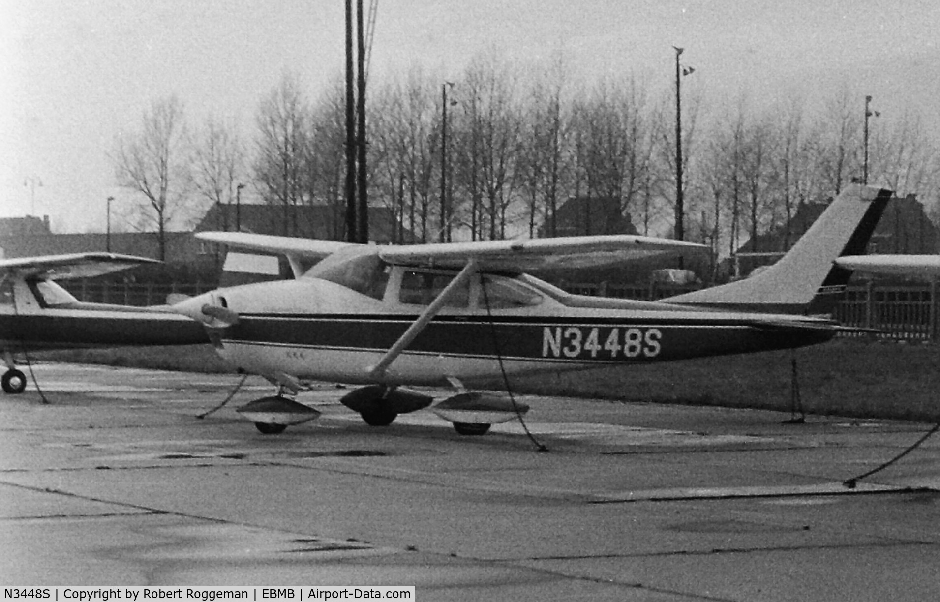 N3448S, 1964 Cessna 182H Skylane C/N 182-55848, Mid 1960's.Cessna storage.
