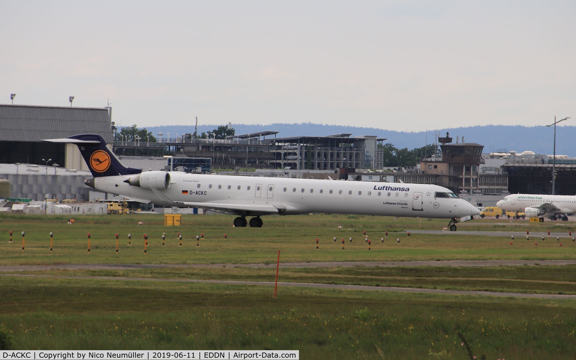 D-ACKC, 2006 Bombardier CRJ-900LR (CL-600-2D24) C/N 15078, Lufthansa CityLine departures in NUE