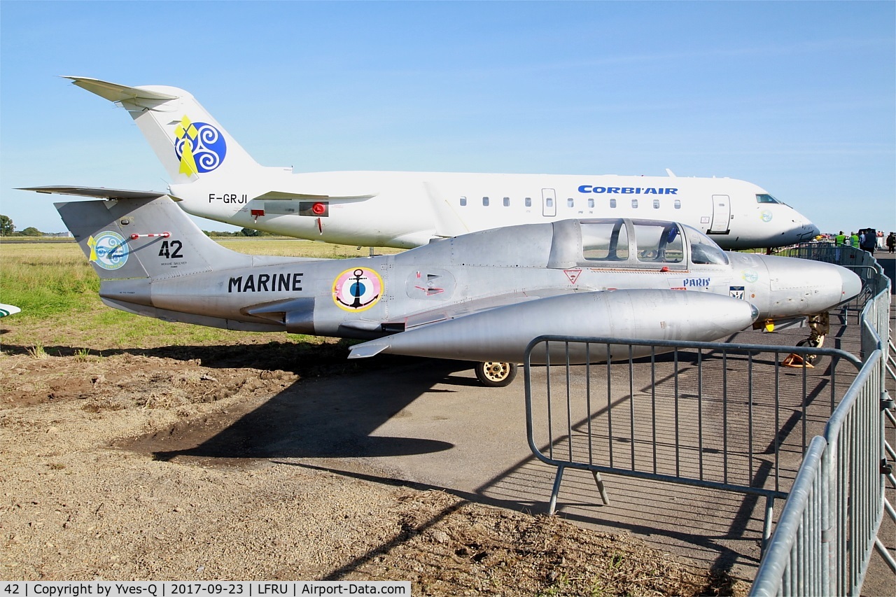 42, Morane-Saulnier MS.760 Paris C/N 42, Morane-Saulnier MS.760 Paris, Static display, Morlaix-Ploujean airport (LFRU-MXN) air show 2017