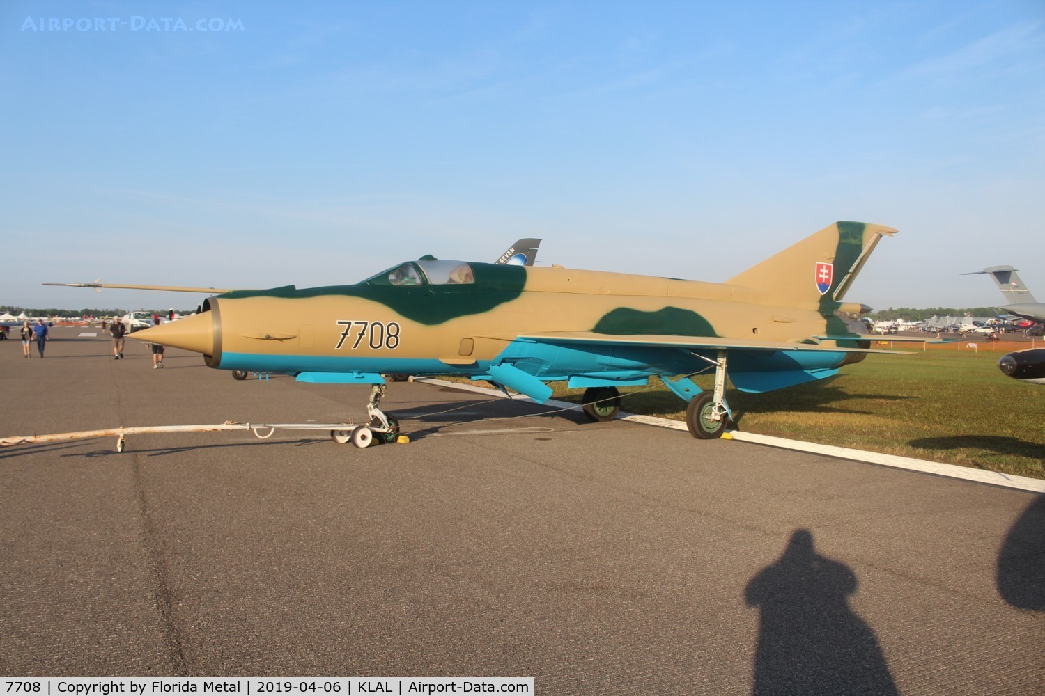 7708, Mikoyan-Gurevich MiG-21MF C/N 967708, Sun N Fun 2019