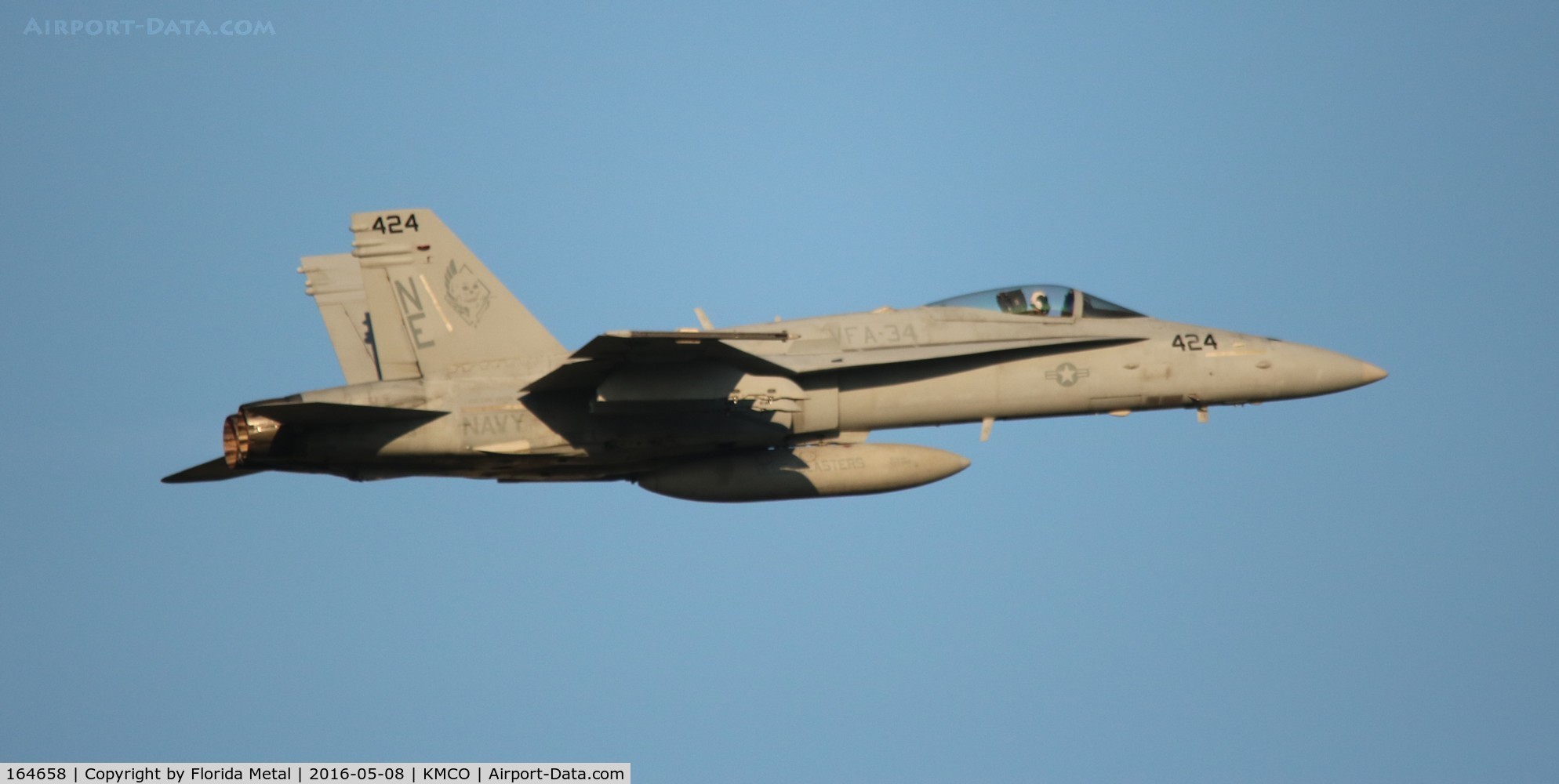 164658, McDonnell Douglas F/A-18C Hornet C/N 1085/C281, MCO Spotting