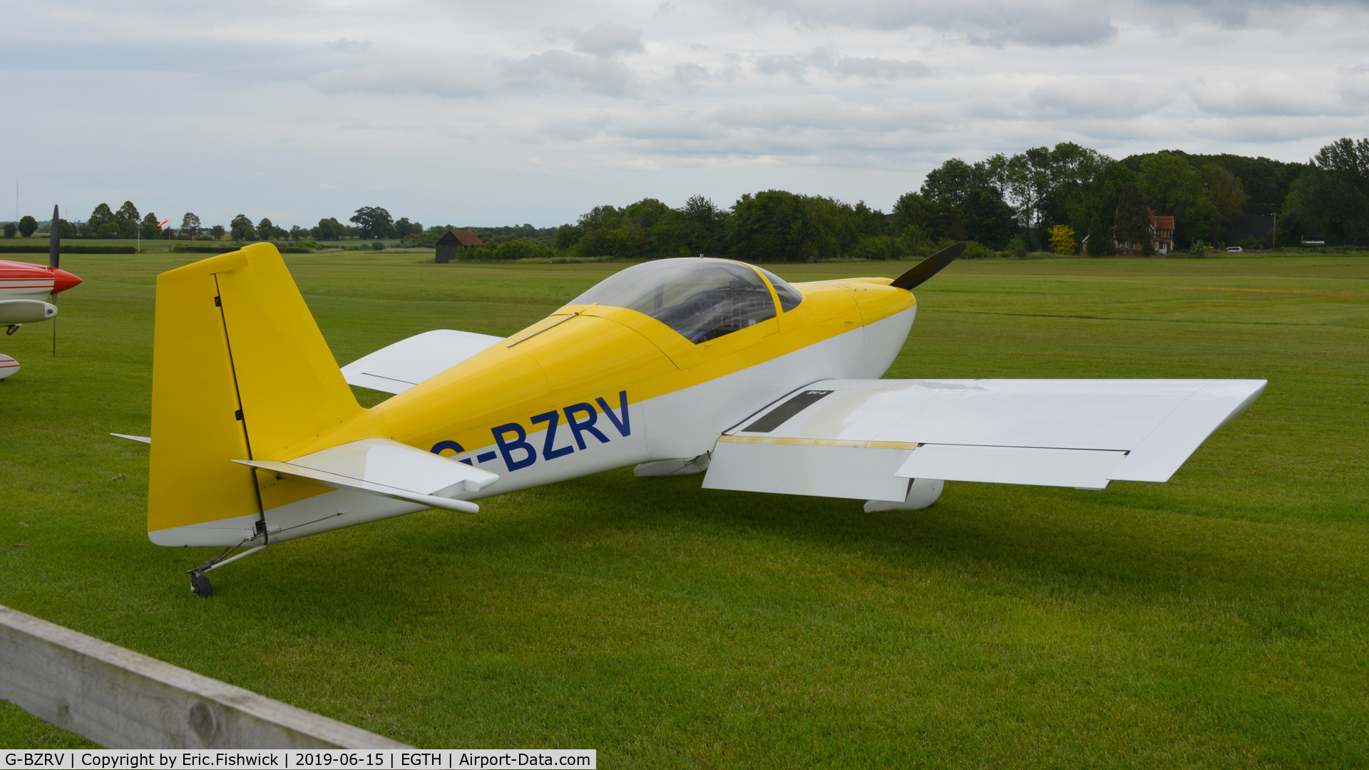 G-BZRV, 2002 Vans RV-6 C/N PFA 181A-13573, 2. G-BZRV at The Evening Airshow at The Shuttleworth Collection, June, 2019.