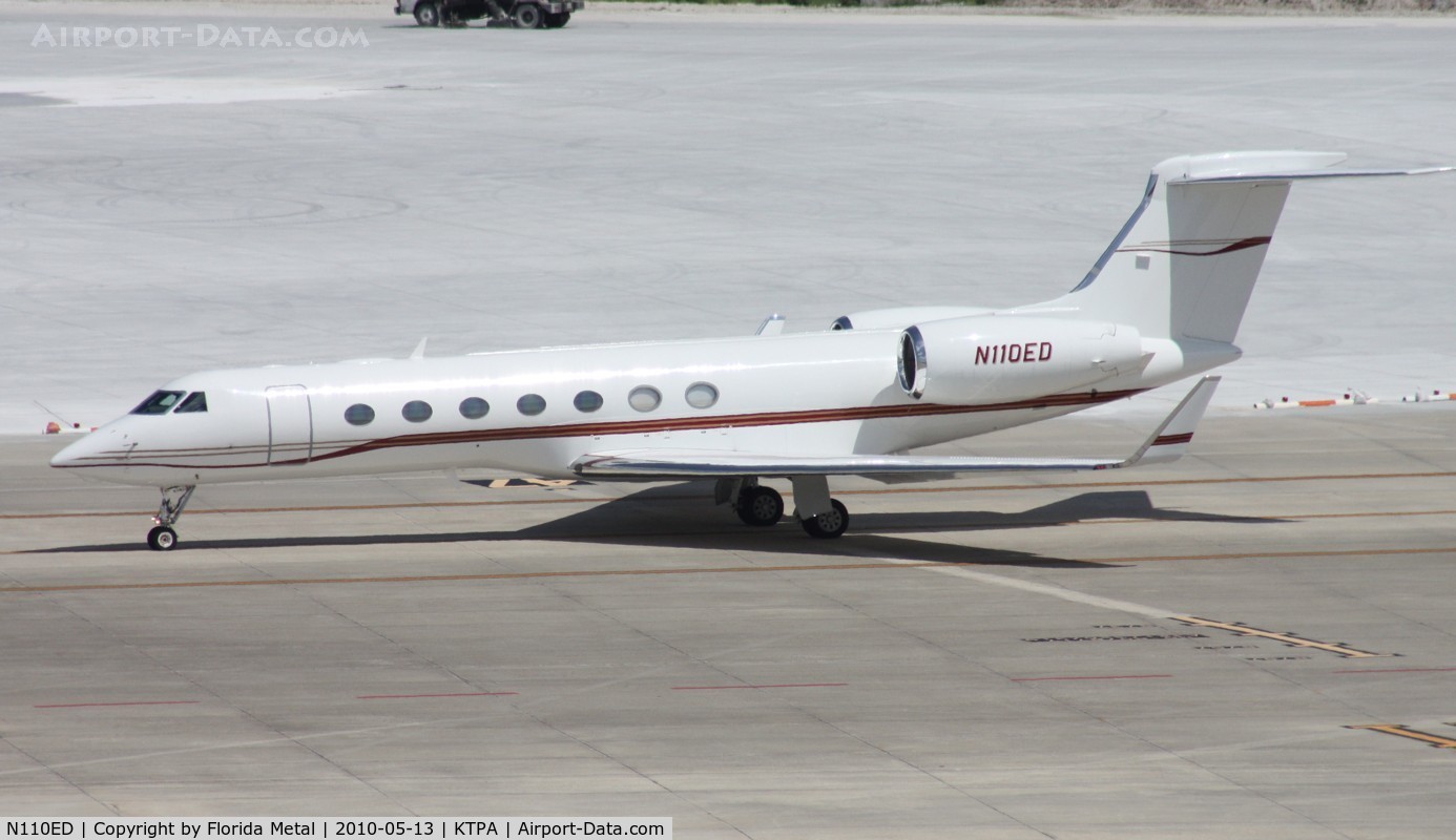 N110ED, 2006 Gulfstream Aerospace GV-SP (G500) C/N 5136, TPA Spotting