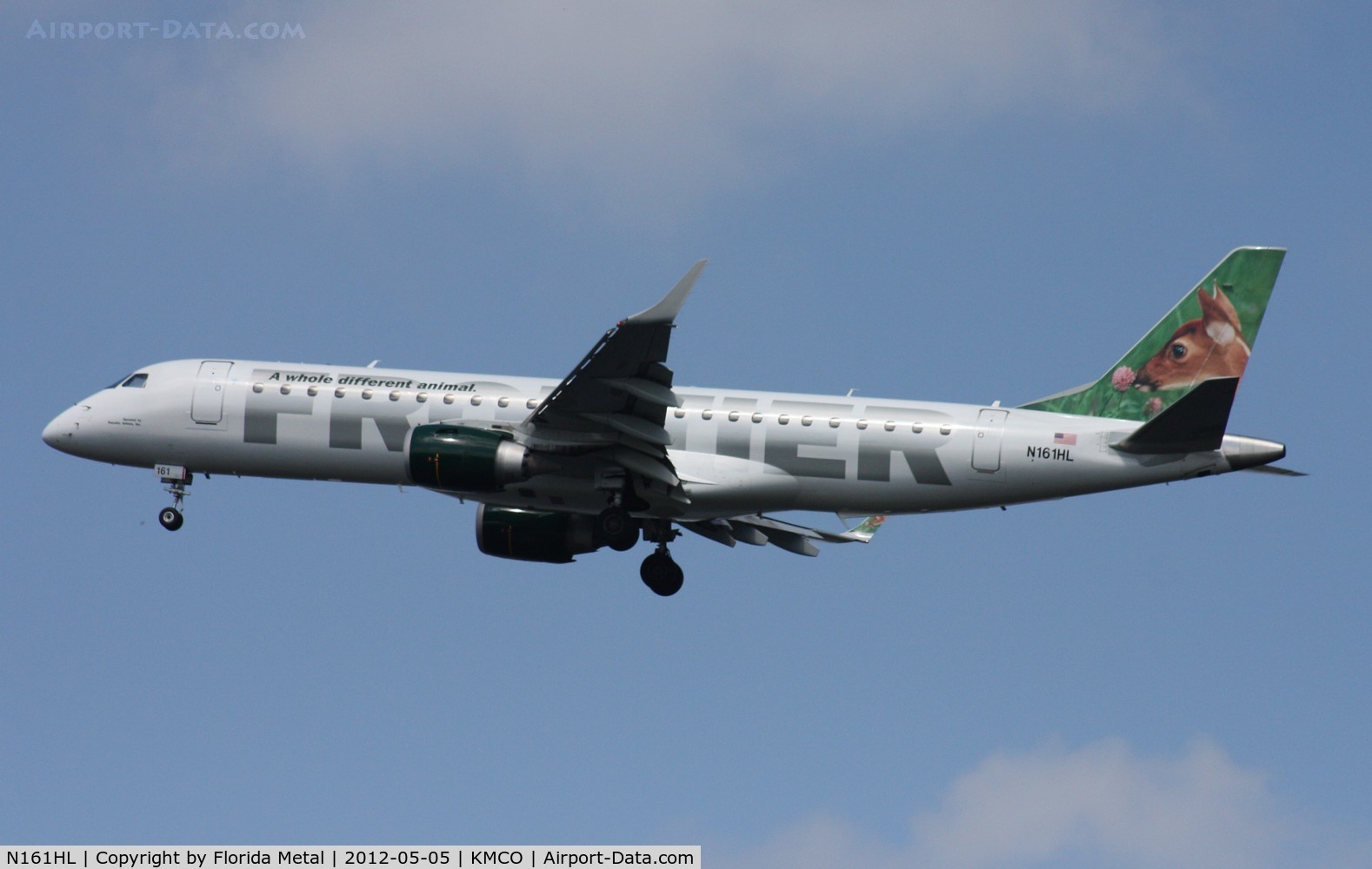 N161HL, 2007 Embraer 190LR (ERJ-190-100LR) C/N 19000154, MCO spotting
