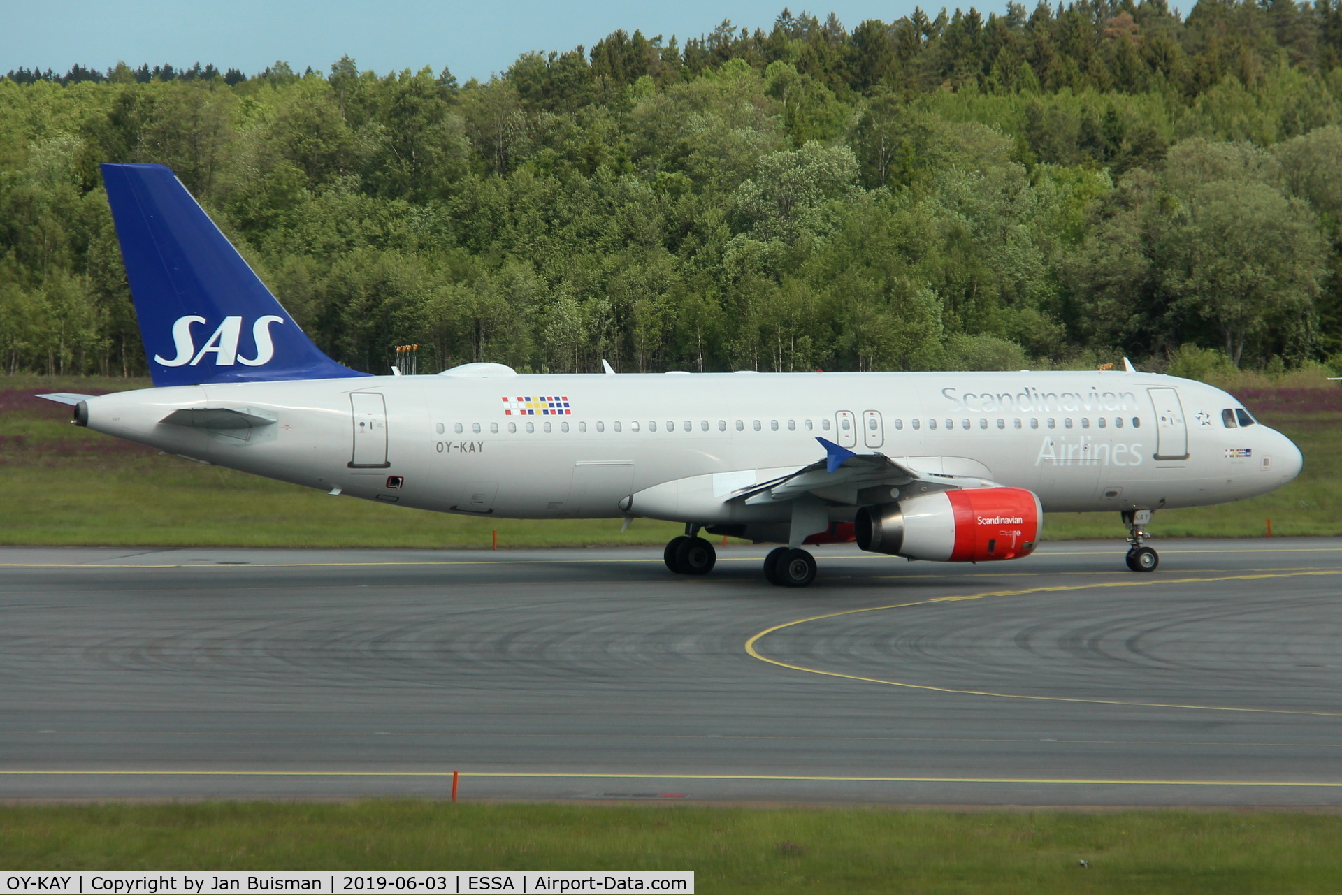 OY-KAY, 2006 Airbus A320-232 C/N 2856, SAS
