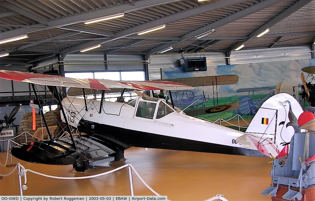 OO-GWD, Stampe-Vertongen SV-4B C/N 1160, STAMPE VERTIONGEN MUSEUM.