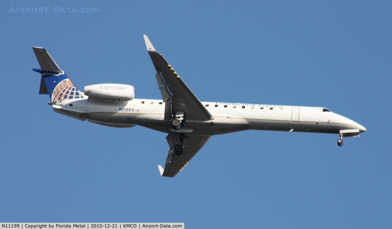 N11199, 2006 Embraer ERJ-145XR (EMB-145XR) C/N 14500953, MCO spotting