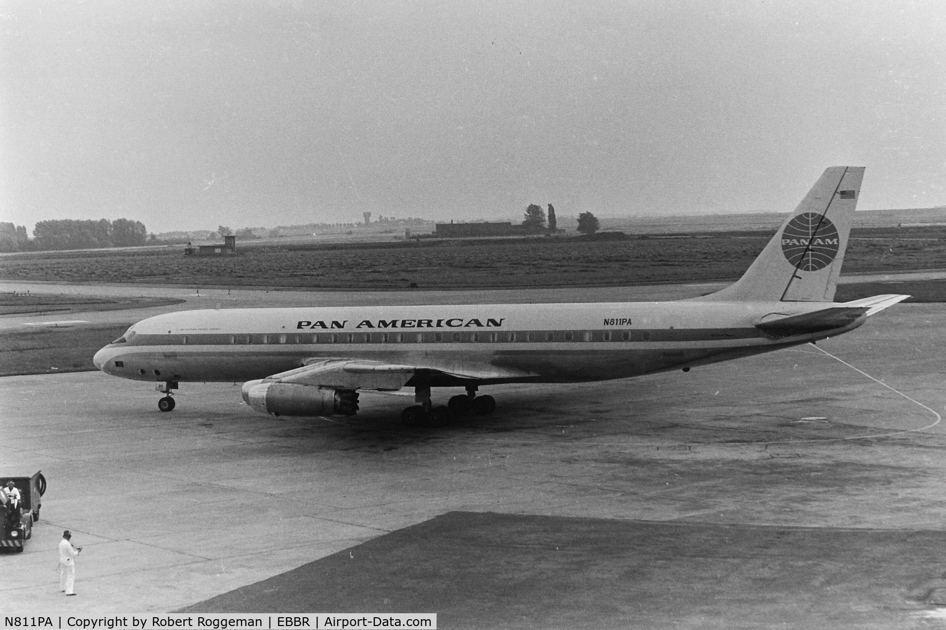 N811PA, 1960 Douglas DC-8-33 C/N 45264, Mid 1960's.PAN AMERICAN.
