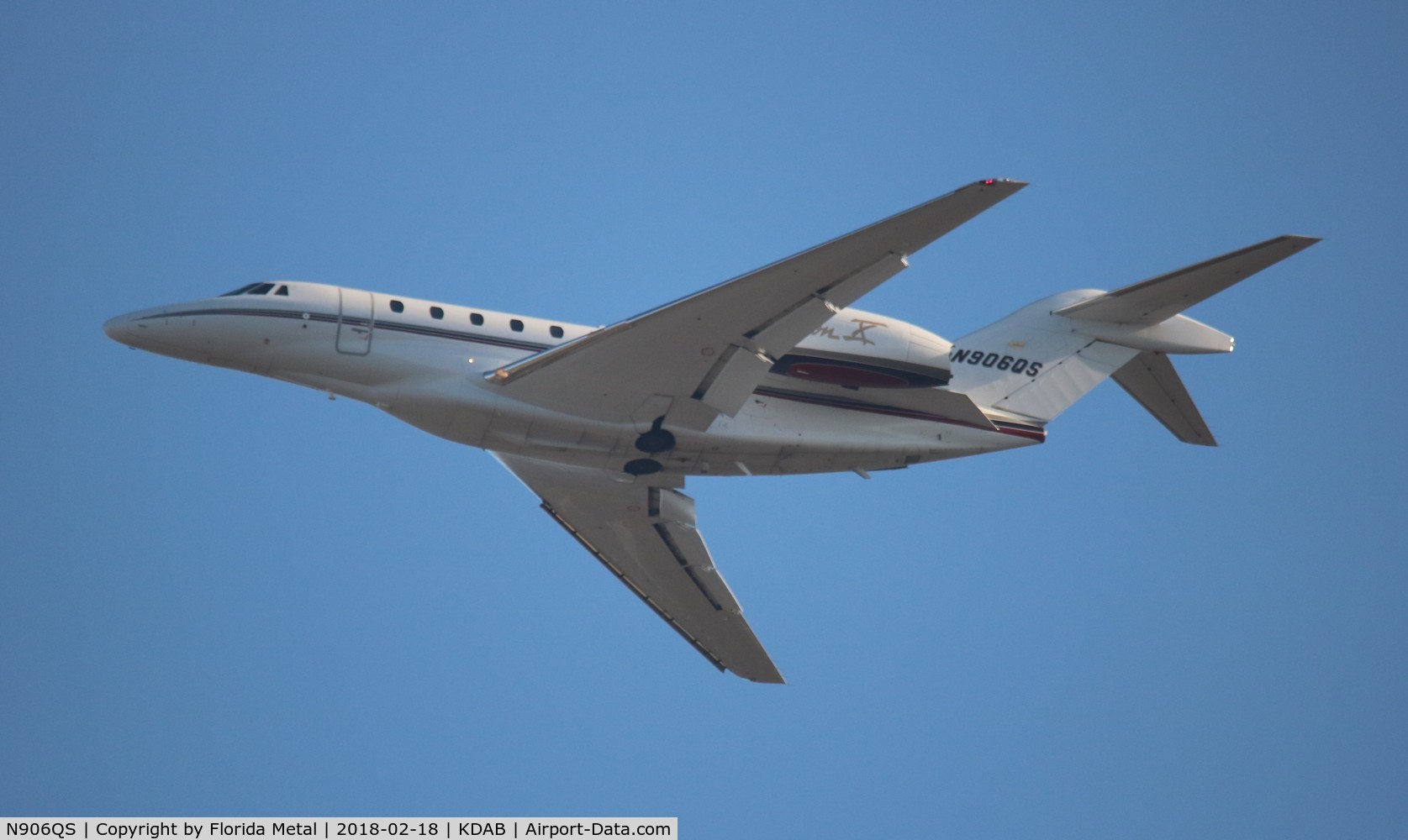 N906QS, 2002 Cessna 750 Citation X Citation X C/N 750-0206, DAB Spotting