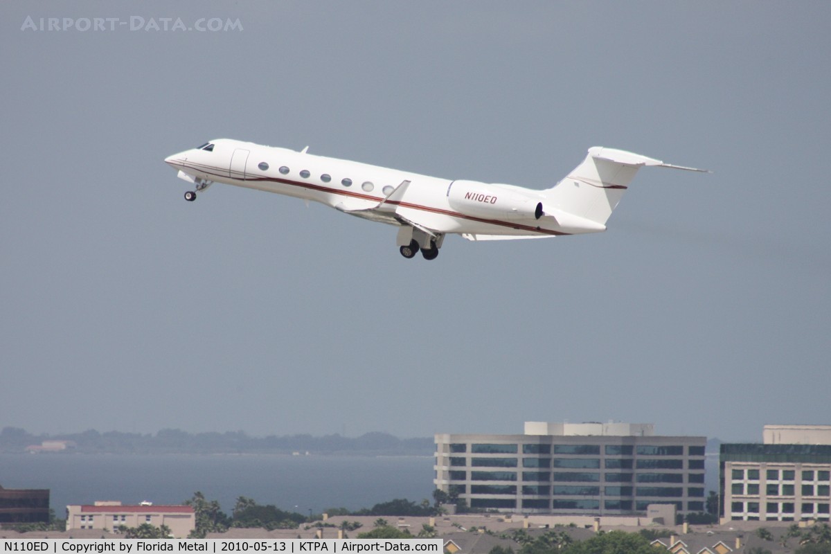 N110ED, 2006 Gulfstream Aerospace GV-SP (G500) C/N 5136, TPA spotting