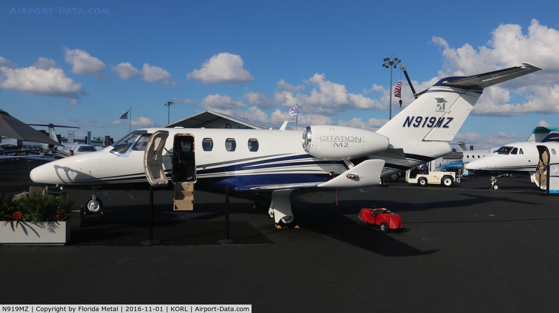 N919MZ, 2016 Cessna 525 Citation M2 C/N 525-0919, NBAA 2016