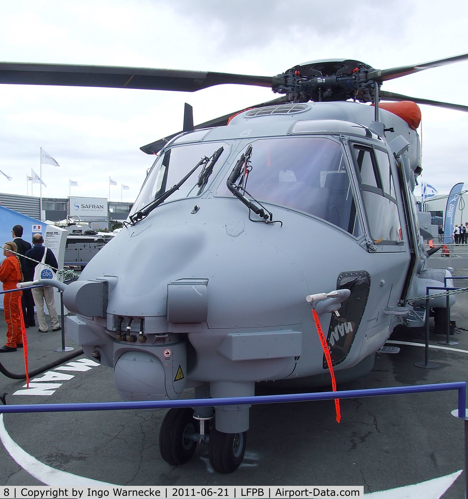 8, NHI NH-90 NFH Caiman C/N NFRS 08, NHI NH90 NFH Caiman of the Aeronavale at the Aerosalon 2011, Paris