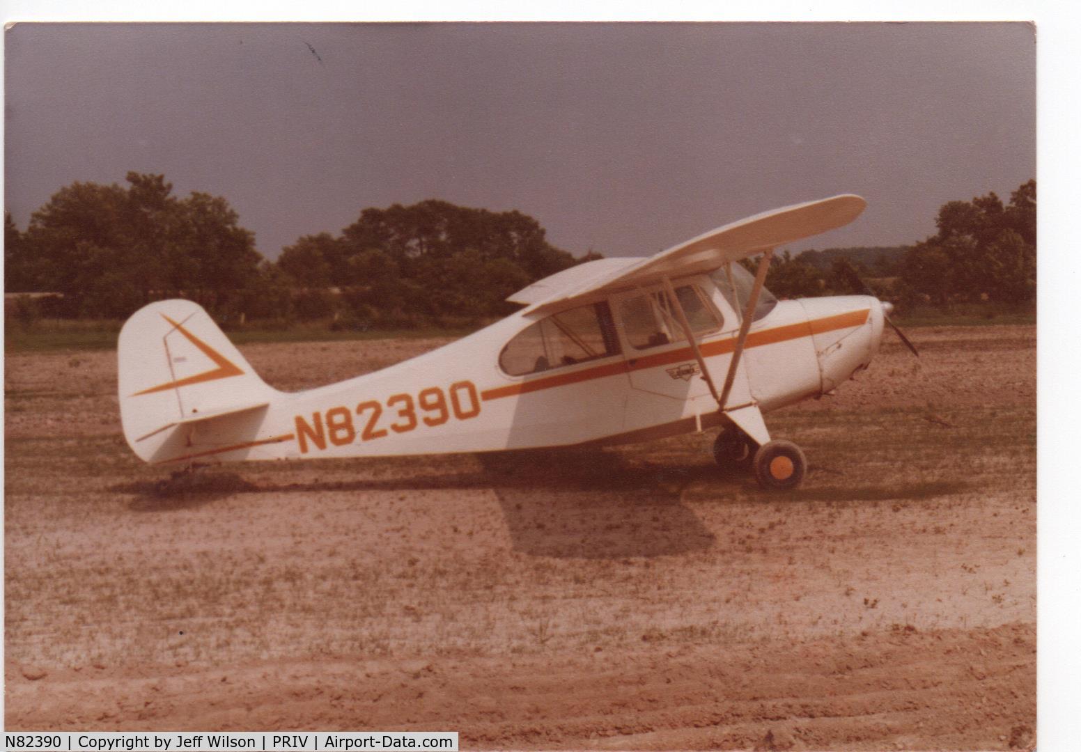 N82390, 1946 Champion 7AC C/N 7AC-1023, N82390 On a Private Airstrip Near Sardinia, Ohio