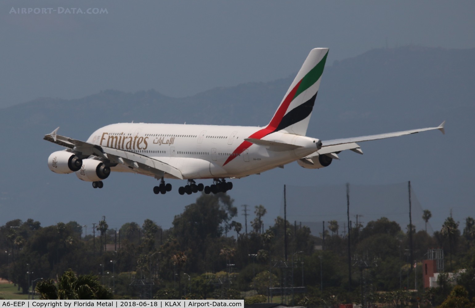 A6-EEP, 2013 Airbus A380-861 C/N 138, LAX Spotting