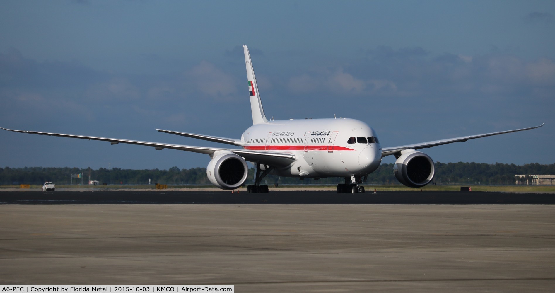 A6-PFC, 2013 Boeing 787-8 Dreamliner C/N 35303, MCO spotting