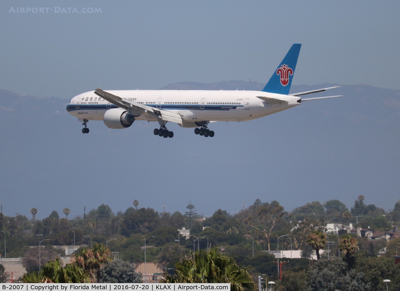 B-2007, 2014 Boeing 777-31B/ER C/N 43221, LAX spotting