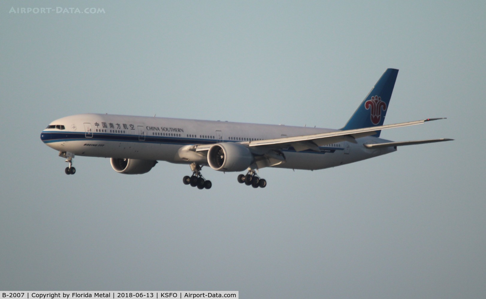 B-2007, 2014 Boeing 777-31B/ER C/N 43221, SFO spotting