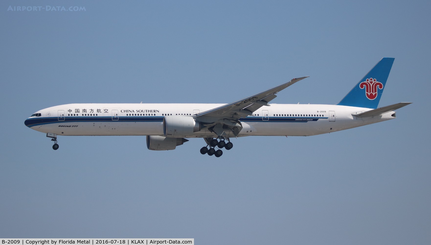B-2009, 2014 Boeing 777-31B/ER C/N 43223, LAX spotting