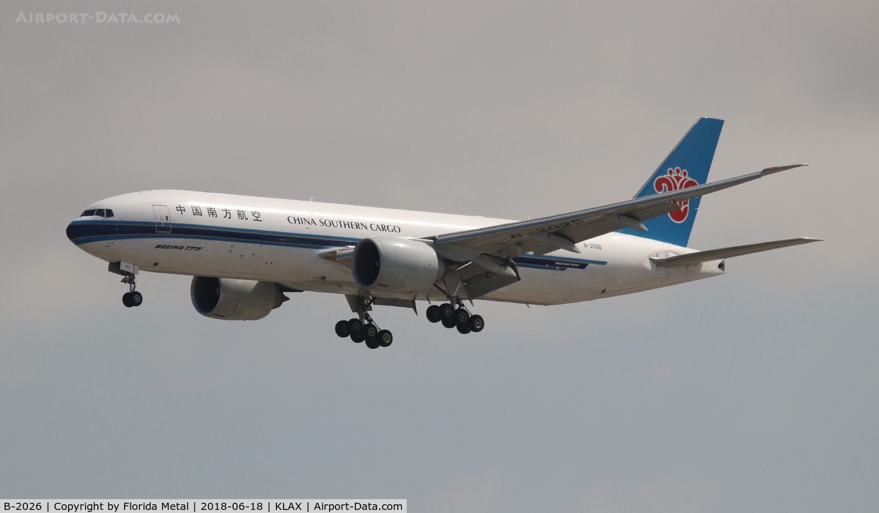 B-2026, 2015 Boeing 777-F1B C/N 41635, LAX spotting
