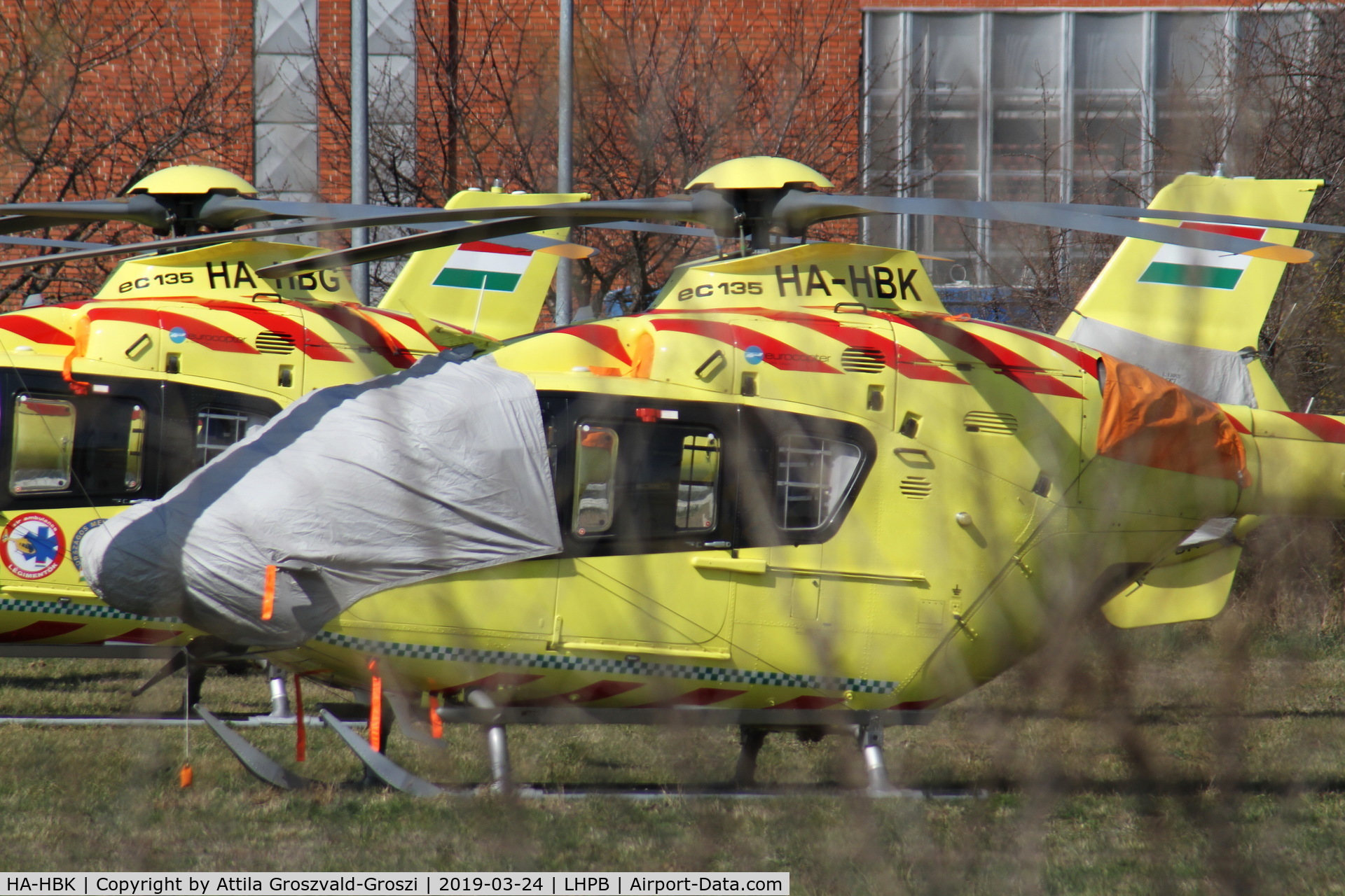 HA-HBK, 2018 Eurocopter EC-135-P2+ C/N 0393, LHPB - Budaörs Air Ambulance Base