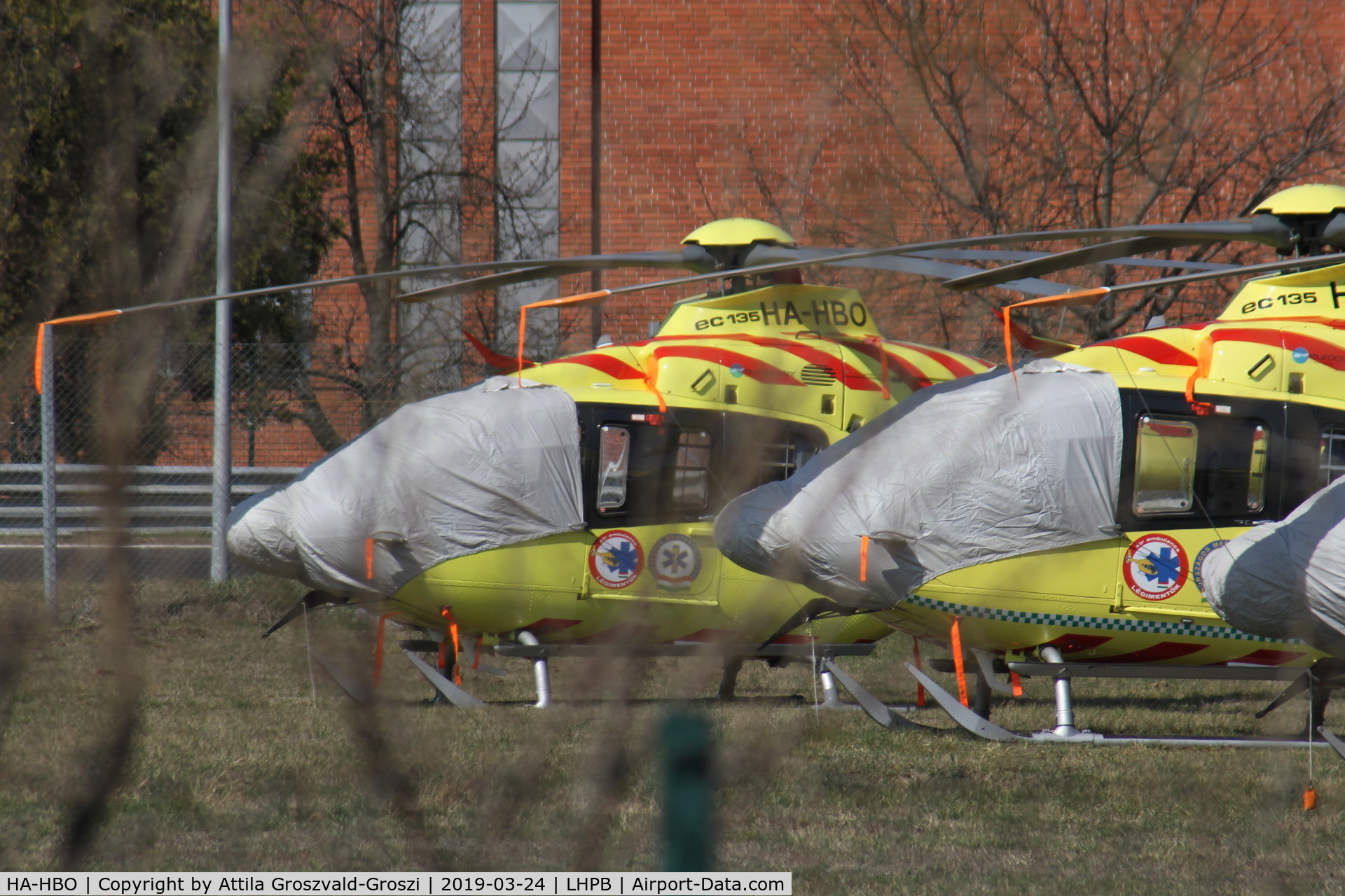 HA-HBO, Eurocopter EC-135P-2+ C/N 0736, LHPB - Budaörs Air Ambulance Base