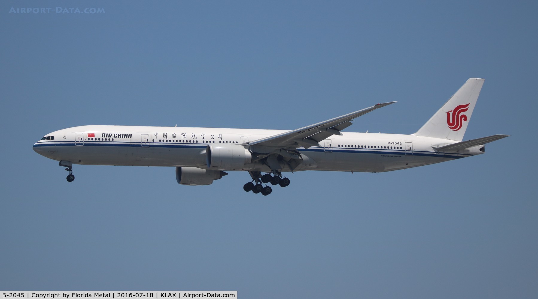 B-2045, 2014 Boeing 777-39L/ER C/N 41443, LAX spotting