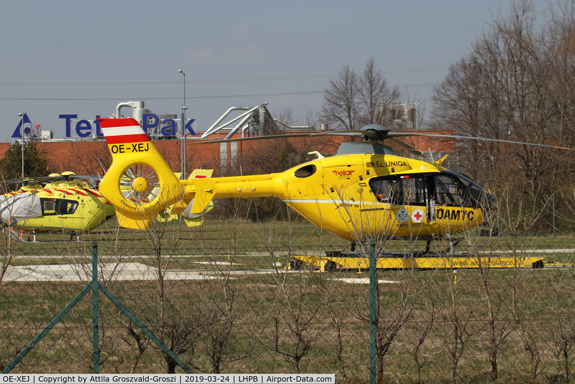 OE-XEJ, 2001 Eurocopter EC-135T-2 C/N 0181, LHPB - Budaörs Air Ambulance Base