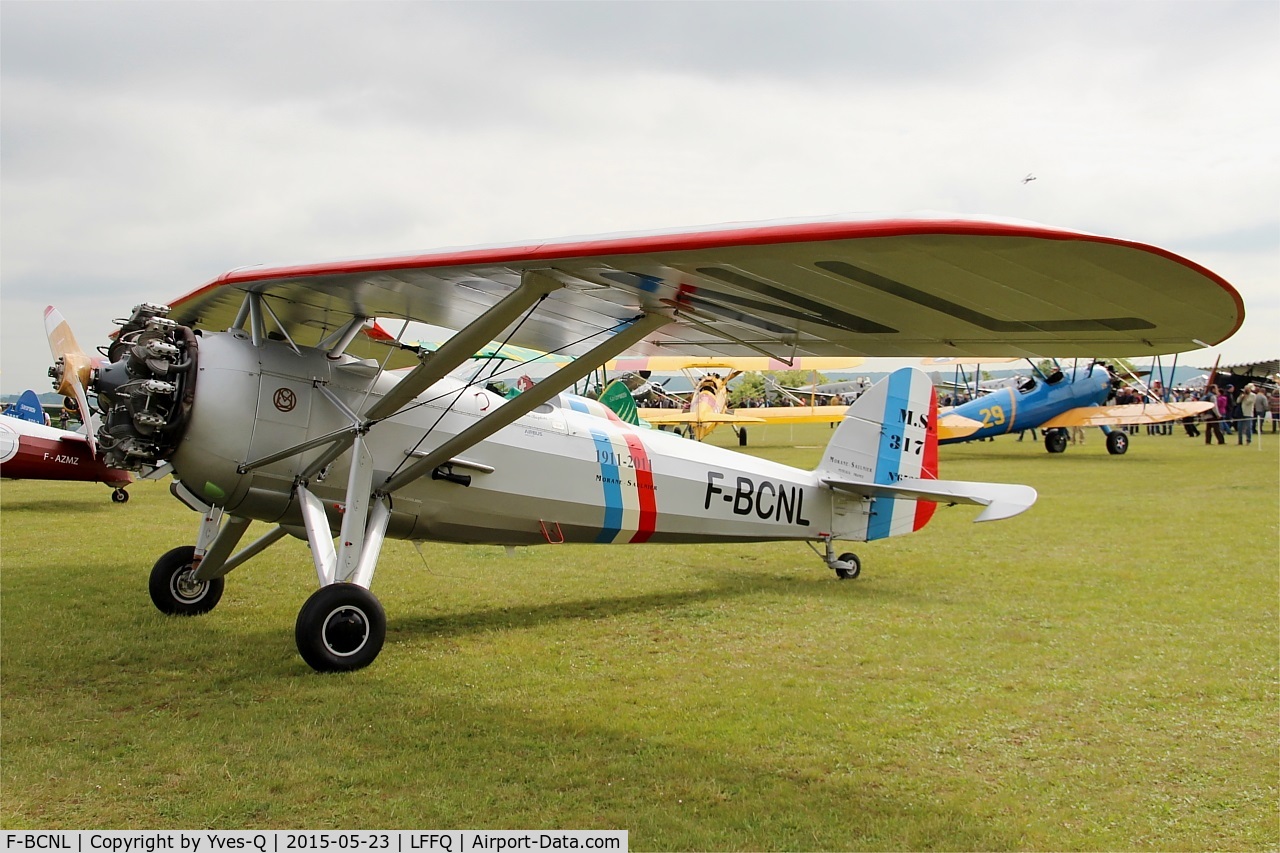 F-BCNL, Morane-Saulnier MS.317 C/N 6527, Morane-Saulnier MS.317, Static display, La Ferté-Alais airfield (LFFQ) Airshow 2015