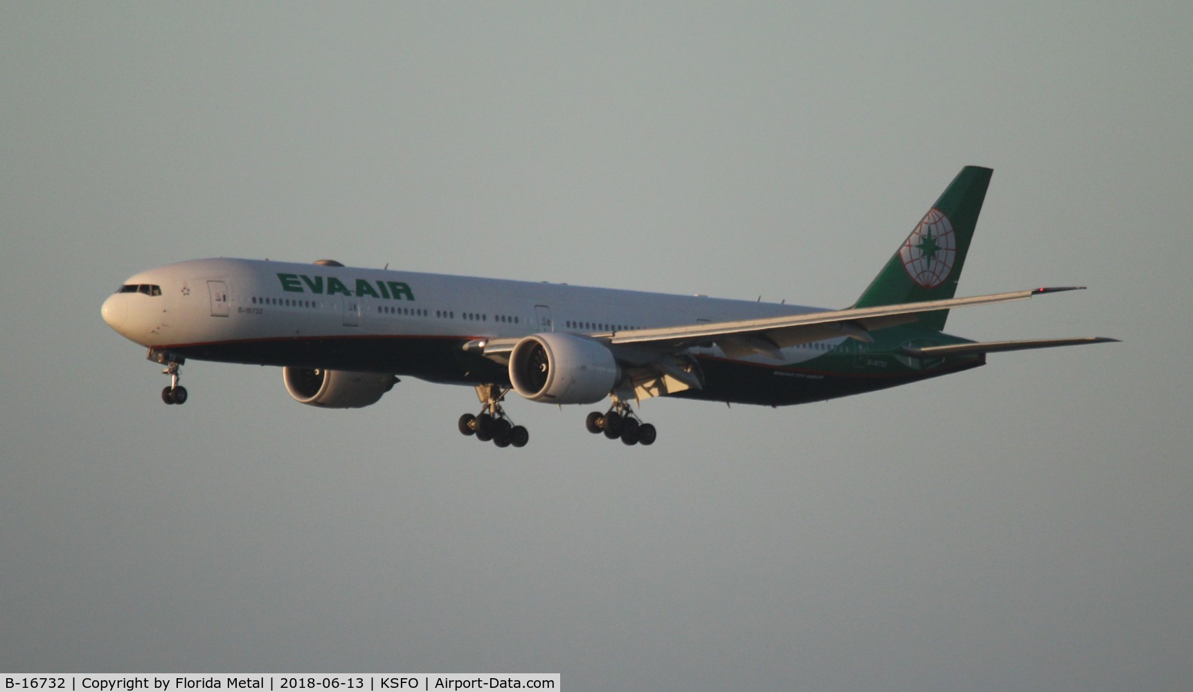 B-16732, 2016 Boeing 777-36N/ER C/N 62287, SFO spotting