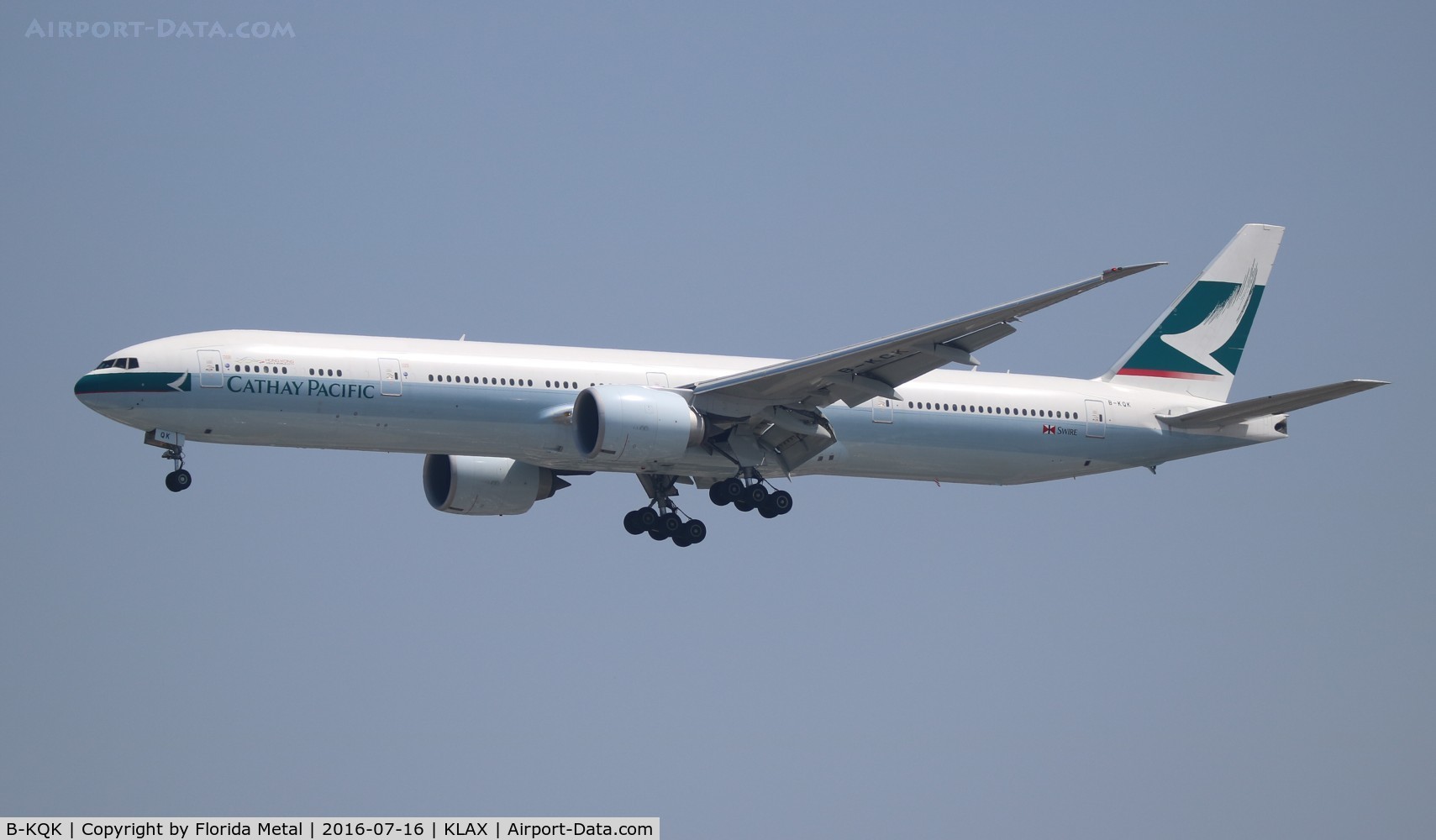 B-KQK, 2013 Boeing 777-367/ER C/N 41430, LAX spotting